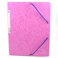 CARTELLE 3 LEMBI CON ELASTICO 24X34 ROSA