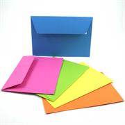 BUSTE+FOGLI 114X162 40+40 COLORI ASSORTITI 20812C
