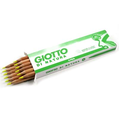 PASTELLI GIOTTO DI NATURA GIALLO FLUO