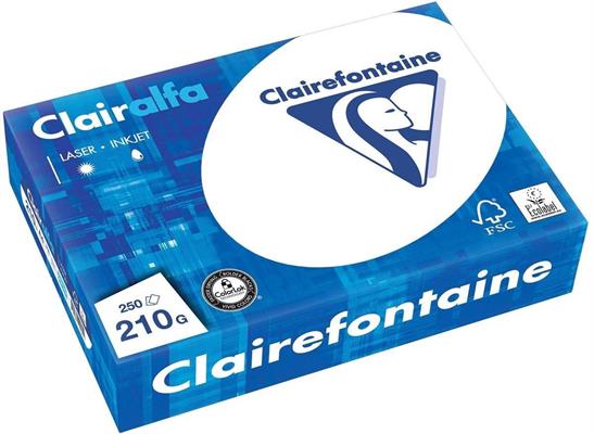 CARTA CLAIRALFA BIANCA A4 GR.210 250 FOGLI 2216