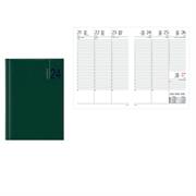AGENDA SETTIMANALE 17X24 9131XMT04 VERDE