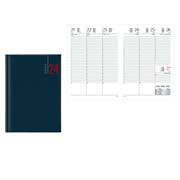 AGENDA SETTIMANALE 17X24 9131XMT12 BLU