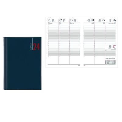 AGENDA SETTIMANALE 17X24 9131XMT12 BLU