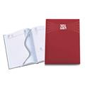 AGENDA GIORNALIERA BALACRON 17X24 SAB+DOM ROSSO 0366