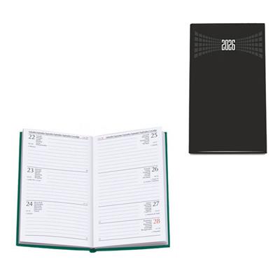 AGENDA SETTIMANALE 2026 BALACRON 8X14 0197S20 NERO