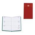 AGENDA SETTIMANALE 2026 BALACRON 8X14 0197S50 ROSSO