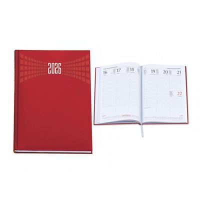 AGENDA SETTIMANALE 2026 MATRA CM 17X24 0177S50 ROSSO