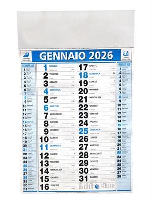 CALENDARIO OLANDESE 2026 B50S60 BLU