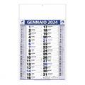 CALENDARIO OLANDESE MEDIO 12 FOGLI BLU B50/BLU