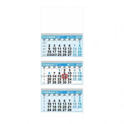 CALENDARIO 2025 TRITT. CON SPIRALE F/02