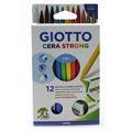 PASTELLI GIOTTO CERA STRONG 12 COLORI