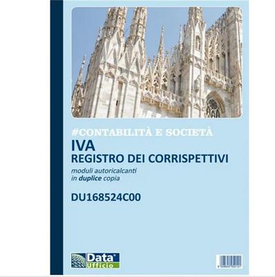 REGISTRO CORRISPETTIVI A4 2 COPIE FF.24+24 168524C00
