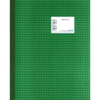 REGISTRO SOCI VERBERBALI SPA PG.96 cm.31x24 13540000