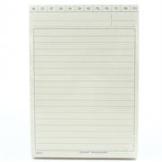 SCHEDE RIGATE PZ.100 cm.17X12 122000000G