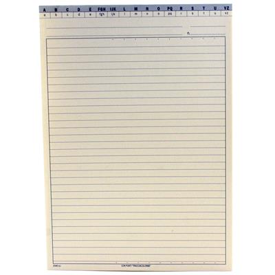SCHEDE RIGATE 24X17 15400000