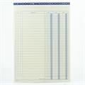 SCHEDE DARE AVERE SALDO 24X17 109600000G 100PEZZI