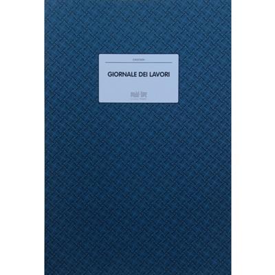 REGISTRO GIORNALE LAVORI PG.49 cm.29,7X21 13452500