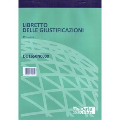 LIBRETTO GIUSTIFICAZIONI 3026PS000