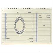 SCHEDE PER DENTISTI 17X24 PZ.100 572900000G