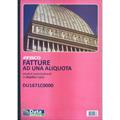 BLOCCO FATTURA 1 ALIQUOTA 2 COPIE A4 FF.50/50 1671C0000