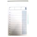 BLOCCO COMANDE A RIGHE, BLOCCO DI 25/25/25 COPIE AUTORIC