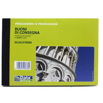 BLOCCO BUONI CONSEGNA 2 COPIE 11,5X16,5 FF.50+50 1615700