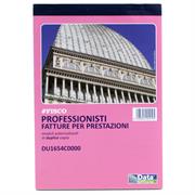 BLOCCO FATTURE PROFESSIONALI A5 FF.50/50 AUTORICALCANTE