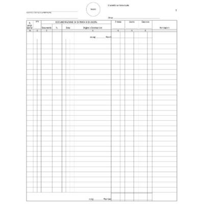 REGISTRO CARICO-SCARICO STUPEFAC. SOSTANZE PSICOTROPE FA