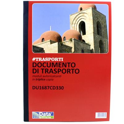 BLOCCO DOCUMENTO DI TRASPORTO 3 COPIE A4 FF.33+33+33 168