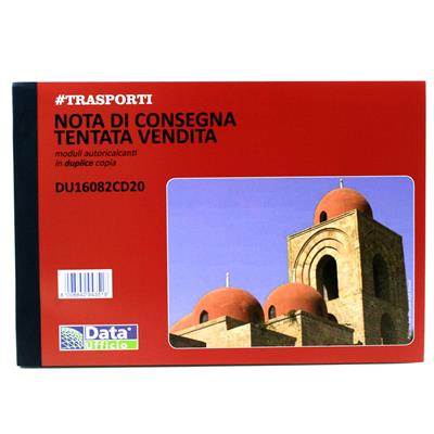 NOTA DI CONSEGNA TENTATA VENDITA  A5 16082CD20