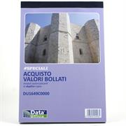 BLOCCO ACQUISTO VALORI BOLLATI 2 COPIE FF.50+50 1649C000