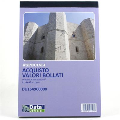 BLOCCO ACQUISTO VALORI BOLLATI 2 COPIE FF.50+50 1649C000