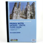 BLOCCO PRIMA NOTA CASSA ENTRATE USCITE A4 2COPIE FF.50+5