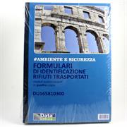 BLOCCO FORMULARIO DEI RIFIUTI 16581030F