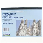 BLOCCO PRIMA NOTA CASSA 2 COPIE ff.50+50 A4 16832C000