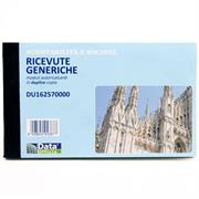 BLOCCO RICEVUTE GENERICHE FOGLI 50+50 10X16,8 DU16257000