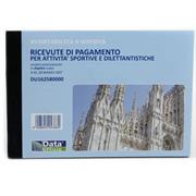 BLOCCO RICEVUTE ATTIVITA'SPORT 2 COPIE A6 50+50 16258000