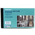 BLOCCO RICEVUTE D'AFFITTO FF.50+50 10X16,8 CM DU1612C000