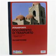 BLOCCO DOCUMENTO DI TRASPORTO 2COPIE A4 FF.50+50 1687CD2