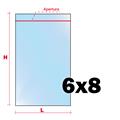 BUSTE ZIP 6X8 PZ.100 RICHIUDIBILI