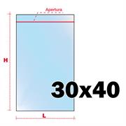 BUSTE ZIP 30X40 PZ.100 RICHIUDIBILI RB3040