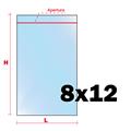 BUSTE ZIP 8X12 PZ.100 RICHIUDIBILI RB0812