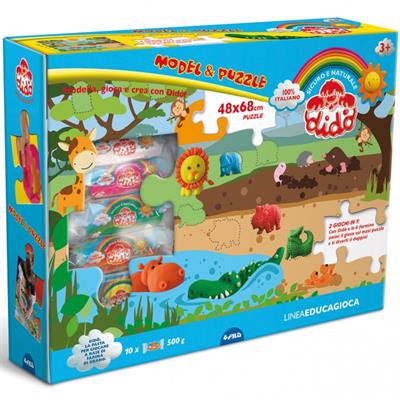 DID  MODEL & PUZZLE + 10 SALSICCIOTTI + 6 FORMINE