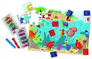 DIDO'MODEL & PUZZLE CORAL CM 25X35