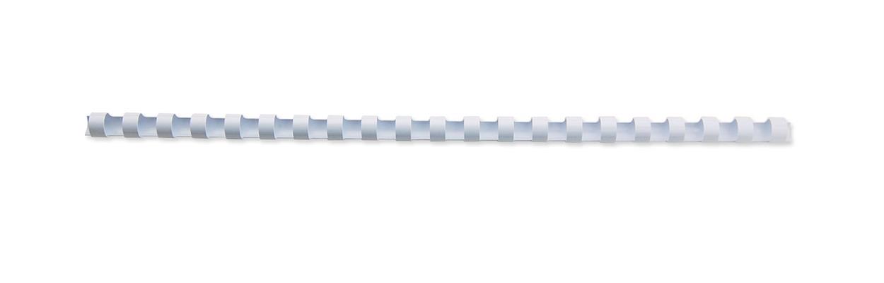 ANELLI PLASTICI COMBBIND 12MM BIANCHI PZ.100