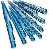 ANELLI PLASTICI COMBBIND 10MM BLU PZ.100
