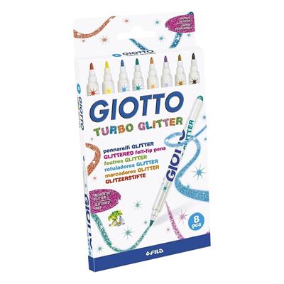 PENNARELLI GIOTTO TURBO GLITTER PZ.8