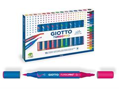 PENNARELLI GIOTTO TURBO PRO 15 COLORI