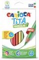 MATITE COLORATE CARIOCA TITA MAXI TRIANGOLARE 12 PZ 4279