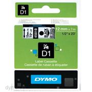 NASTRI DYMO D1 MM.12 X 7 NERO/GIALLO S0720580